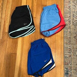 3 pairs Nike running shorts women size small